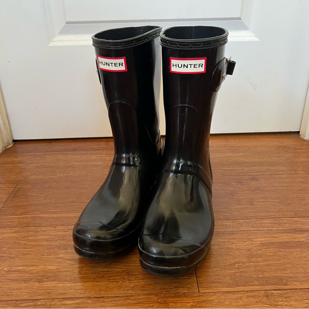 Hunter Women’s Original Short Glossy Boots